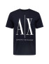 ARMANI EXCHANGE Tricou '8NZTPA' albastru noapte / alb - Pled.ro