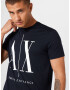 ARMANI EXCHANGE Tricou '8NZTPA' albastru noapte / alb - Pled.ro