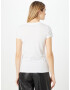 ARMANI EXCHANGE Tricou argintiu / alb - Pled.ro