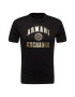 ARMANI EXCHANGE Tricou auriu / negru - Pled.ro