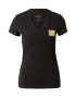 ARMANI EXCHANGE Tricou auriu / negru - Pled.ro