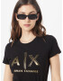 ARMANI EXCHANGE Tricou auriu / negru - Pled.ro