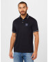 ARMANI EXCHANGE Tricou bleumarin / alb - Pled.ro