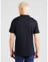 ARMANI EXCHANGE Tricou bleumarin / albastru porumbel / alb - Pled.ro