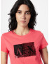 ARMANI EXCHANGE Tricou fucsia / negru - Pled.ro