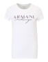 ARMANI EXCHANGE Tricou mov închis / negru / alb - Pled.ro