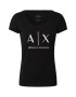 ARMANI EXCHANGE Tricou negru - Pled.ro