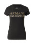 ARMANI EXCHANGE Tricou negru - Pled.ro