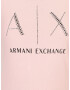 ARMANI EXCHANGE Tricou roz / negru / alb - Pled.ro