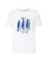 ARMEDANGELS Tricou 'JAAMES PALMTREES' bleumarin / albastru deschis / verde / alb - Pled.ro