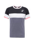 ASICS Tricou funcțional albastru marin / roz deschis / negru / alb - Pled.ro