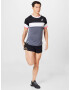 ASICS Tricou funcțional albastru marin / roz deschis / negru / alb - Pled.ro