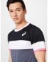 ASICS Tricou funcțional albastru marin / roz deschis / negru / alb - Pled.ro