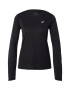 ASICS Tricou funcțional 'Core' negru / alb - Pled.ro