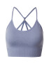 Athlecia Sutien sport 'Foan' albastru porumbel / galben - Pled.ro