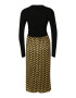 Attesa Rochie 'COSTINA+POIS' galben miere / negru - Pled.ro