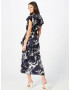 AX Paris Rochie albastru / bleumarin / alb - Pled.ro