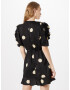 AX Paris Rochie bej / negru - Pled.ro