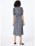 AX Paris Rochie bleumarin / alb - Pled.ro