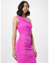 AX Paris Rochie de cocktail roz pitaya - Pled.ro