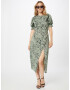 AX Paris Rochie verde deschis / negru - Pled.ro