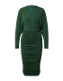 AX Paris Rochie verde închis - Pled.ro