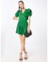 AX Paris Rochie verde / negru - Pled.ro