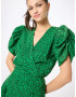 AX Paris Rochie verde / negru - Pled.ro