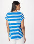 b.young Tricou albastru / alb - Pled.ro