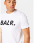 BALR. Tricou negru / alb - Pled.ro