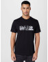 BALR. Tricou 'Olaf' negru / alb - Pled.ro