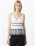 Banana Republic Top negru / alb - Pled.ro