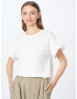 Banana Republic Tricou 'FLOUNCE' alb - Pled.ro