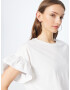 Banana Republic Tricou 'FLOUNCE' alb - Pled.ro