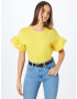 Banana Republic Tricou 'FLOUNCE' galben - Pled.ro