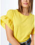 Banana Republic Tricou 'FLOUNCE' galben - Pled.ro