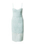 Bardot Rochie albastru pastel - Pled.ro