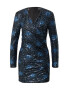 Bardot Rochie de cocktail albastru / bleumarin - Pled.ro