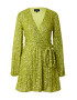 Bardot Rochie de cocktail 'BAROL' verde kiwi - Pled.ro