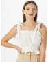 Bardot Top 'CAMI' alb - Pled.ro