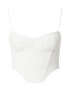 Bardot Top 'LUMINARY' alb - Pled.ro