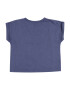 BASEFIELD Tricou albastru porumbel / alb - Pled.ro