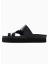 Bayton Flip-flops 'Lucrezia' auriu / negru - Pled.ro