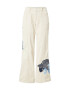 BDG Urban Outfitters Pantaloni crem / bleumarin / albastru deschis - Pled.ro