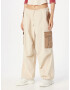 BDG Urban Outfitters Pantaloni cu buzunare crem / maro caramel - Pled.ro