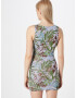 BDG Urban Outfitters Rochie 'AUSTIN' albastru deschis / maro ruginiu / verde / mov deschis - Pled.ro