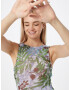 BDG Urban Outfitters Rochie 'AUSTIN' albastru deschis / maro ruginiu / verde / mov deschis - Pled.ro