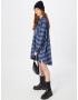 BDG Urban Outfitters Rochie tip bluză 'ASHLEY' bleumarin / albastru porumbel / albastru deschis - Pled.ro