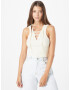 BDG Urban Outfitters Top brodat crem - Pled.ro