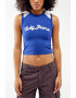 BDG Urban Outfitters Top crem / albastru regal - Pled.ro